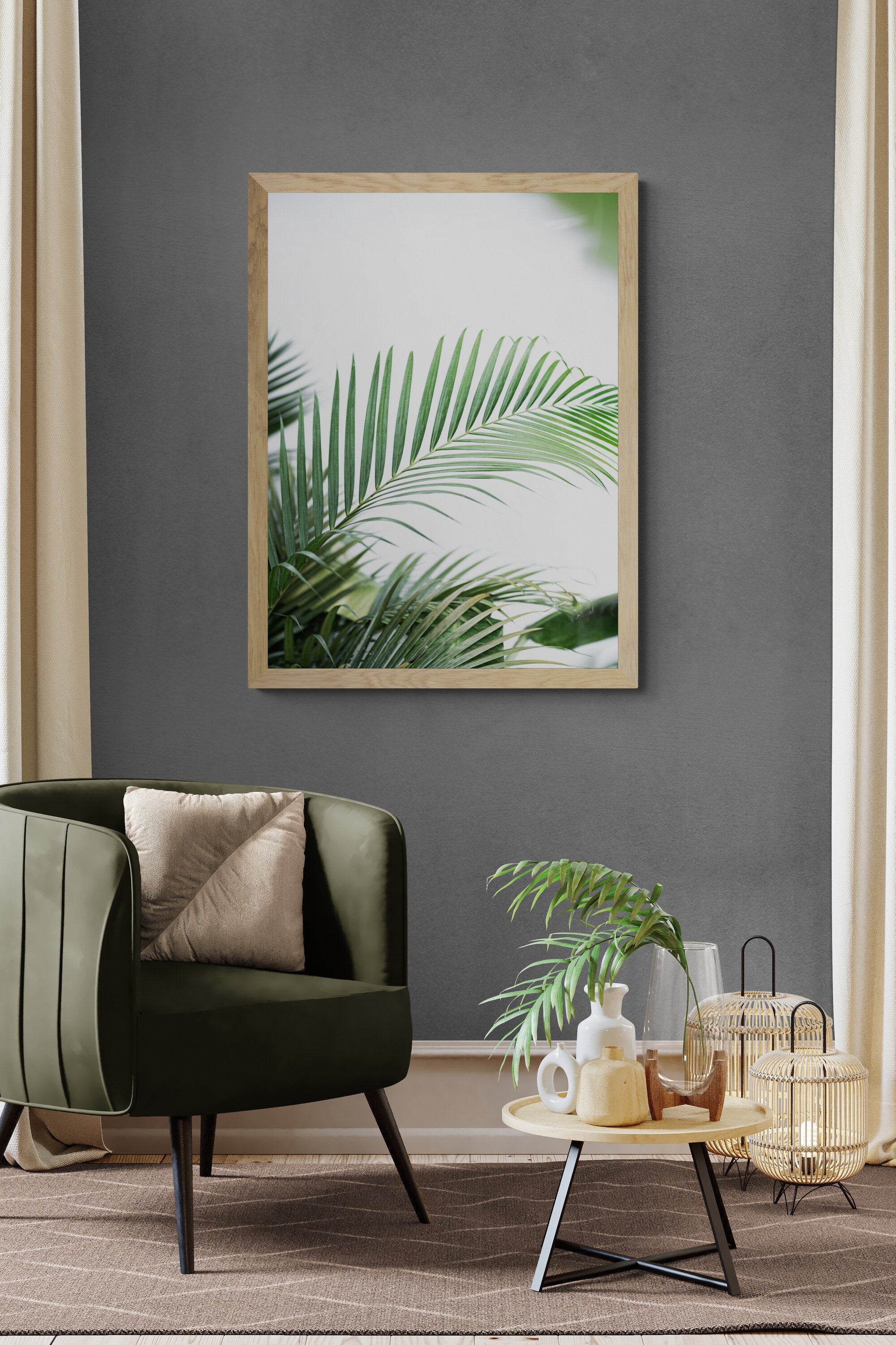 Small palm tree